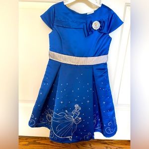Authentic Disney Store  Cinderella satin dress